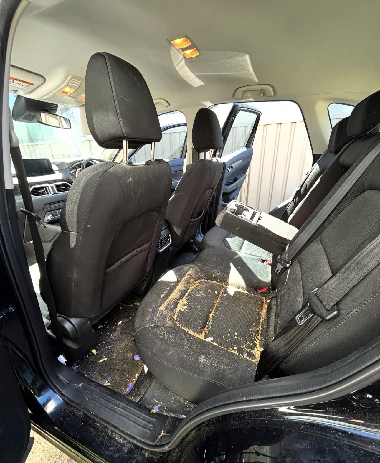 Before interior detail